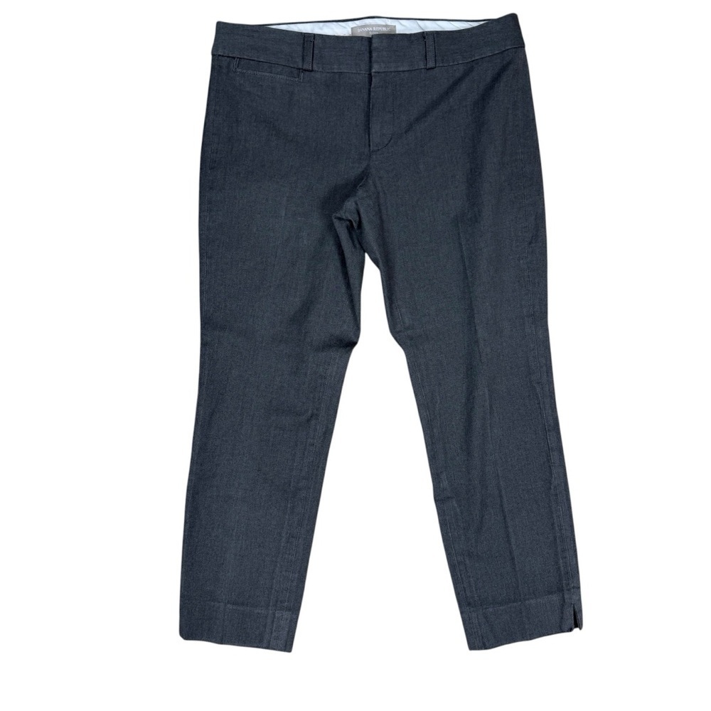 Banana Republic Gray Sloan Pants Size 4 Petite